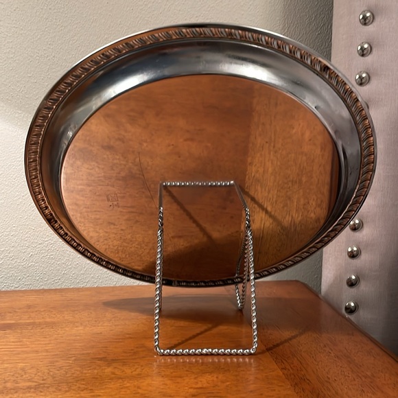 IRVINWARE Made in USA Silver Plated Serving Platter Plate or Tray - Picture 5 of 13